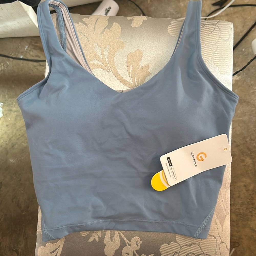 Glowmode Featherfit Active Tank Dusty Blue